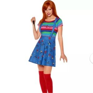 "Good Guys" Chucky Dress Halloween Costume and Wig